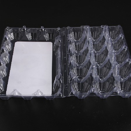 顺德吸塑厂家定制环保PVC鸡蛋托包装 鸡蛋吸塑包装盒透明塑料盒